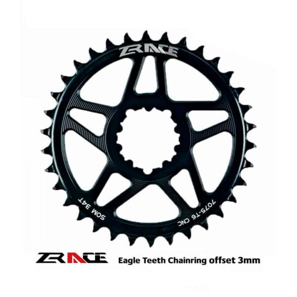Plato MTB Monoplato Zrace SRAM direct mount Offset 3mm
