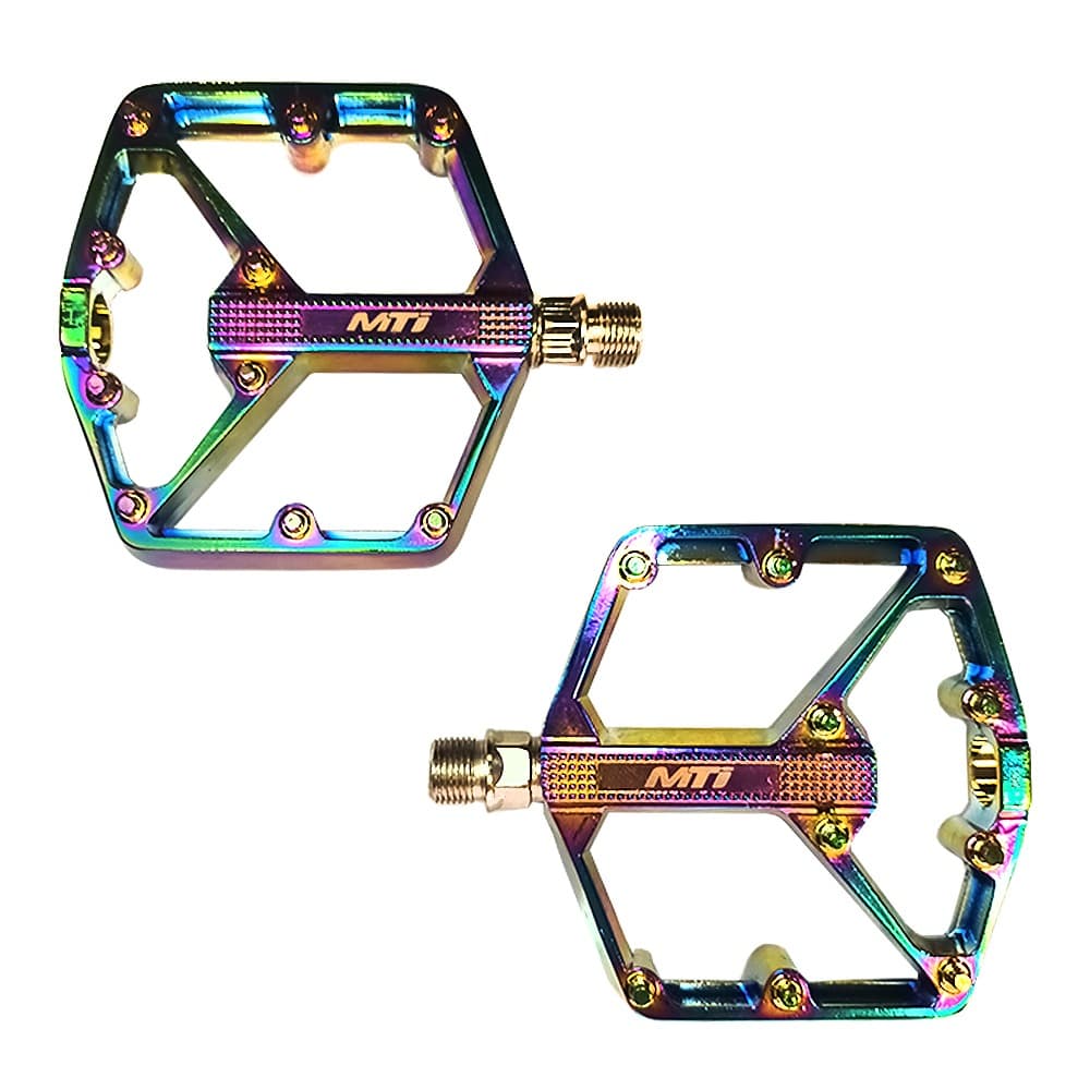 PEDAL MTI PLATAFORMA OIL SLICK ALUM 9/16